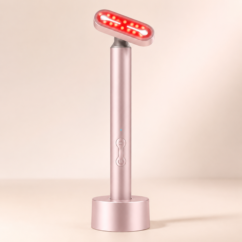 Wand Éclatra Rose Gold appareil soin visage rechargeable USB